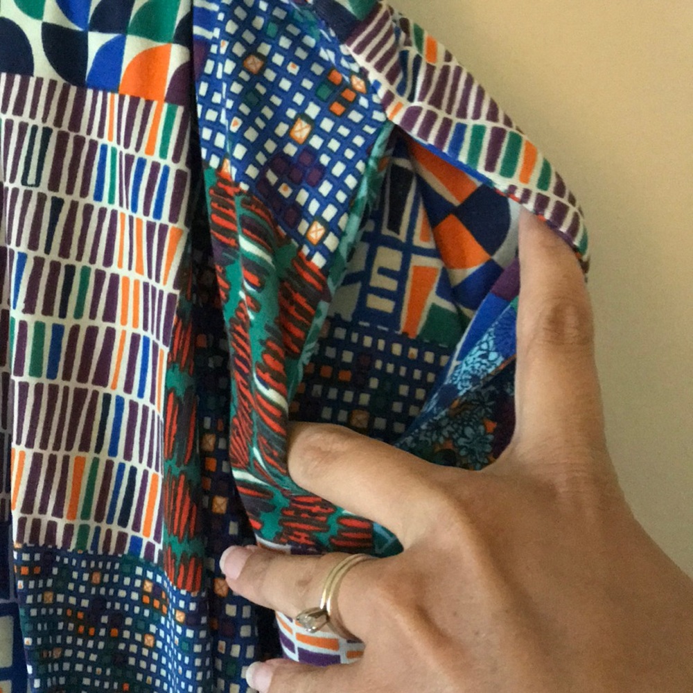 Nwt Multi Pattern & Colors Llr Madison Skirt Small - image 5